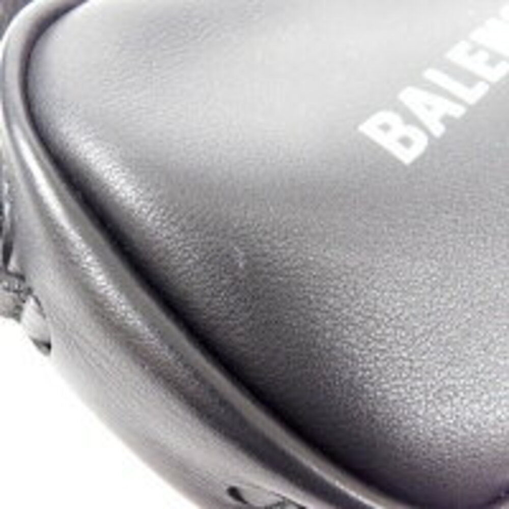 Balenciaga Shoulder Bag Calfskin Black Camera - Picture 4 of 7